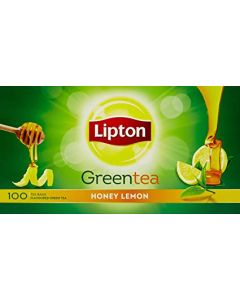 LIPTON GREEN TEA HONEY LEMON 100BAGS