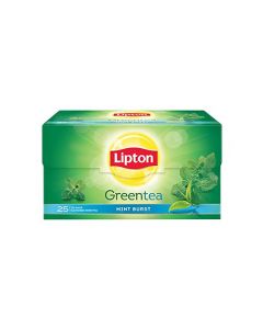 LIPTON GREEN TEA MINT BURST 25BAGS