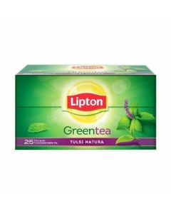 LIPTON GREEN TEA TULSI NATURA TEA BAGS 25BAGS
