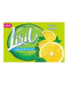 LIRIL SOAP LEMON & TEA TREE OIL 125GM