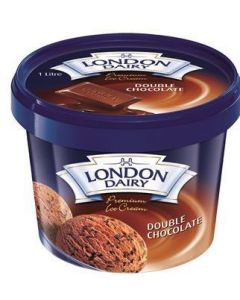 LONDON DAIRY ICE CREAM DOUBLE CHOCOLATE 1LTR