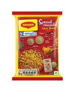 MAGGI 2 MINUTE NOODLES SPECIAL MASALA 4X70GM