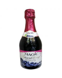 MAY GOLD SPARKLING FRUIT JUICE RED GRAPE DRINK 750ML