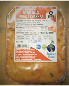 JALARAM FOODS MASALA MOBILE KHAKHRA 180GM
