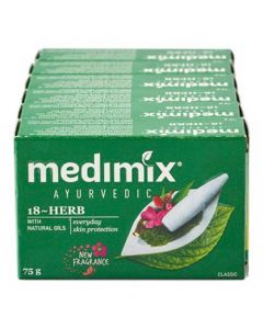 MEDIMIX SOAP NATURAL GLYCERINE 4X75GM