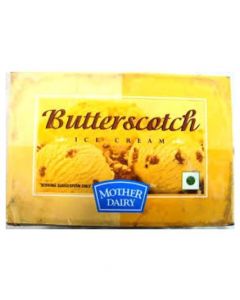 MOTHER DAIRY ICE CREAM BUTTER SCOTCH 1.25LTR