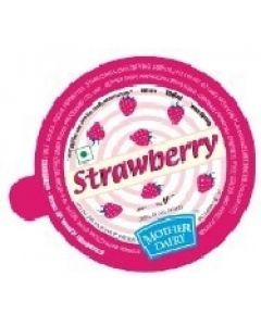 MOTHER DAIRY ICE CREAM STRAWBERRY CUP 60ML