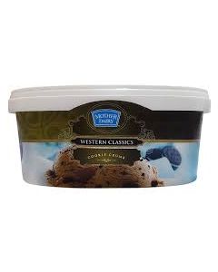 MOTHER DAIRY ICE CREAM ULTIMATE COOKIE N CRUMB TUB 1LTR