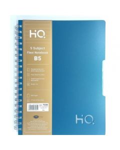 NAVNEET HQ B5 5 SUBJECT FLEXI NOTE BOOK300PAGES