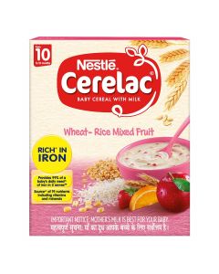NESTLE CERELAC WHEAT-RICE MIXED FRUIT 300GM