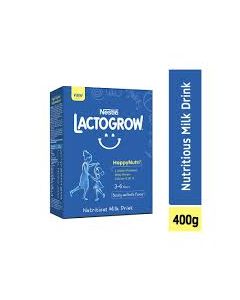 NESTLE LACTOGROW BISCUITY AND VANILLA FLAVOUR 400GM