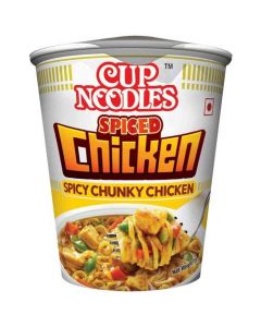 NISSIN CUP NOODLES SPICY CHUNKY CHICKEN 75GM
