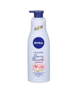 NIVEA BODY LOTION CHERRY BLOSSOM & JOJOBA OIL NORMAL TO DRY SKIN 400ML