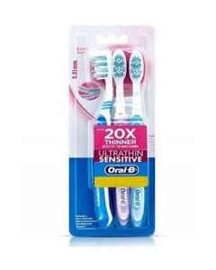 ORAL-B TOOTH BRUSH PRO HEALTH ULTRATHIN SENSITIVE EXTRA SOFT 3N