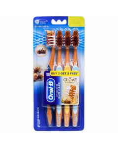 ORAL B TOOTH BRUSH GUM CARE WITH CLOVE 4N