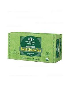 ORGANIC INDIA TEA TULSI GREEN TEA 25BAGS