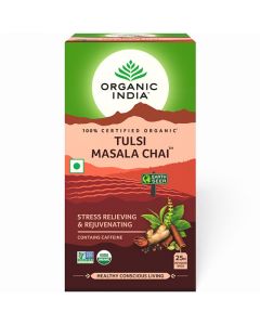 ORGANIC INDIA TEA TULSI MASALA CHAI  25BAGS