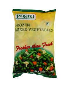 PAGRO PRE CUT FROZEN MIXED VEGETABLES 500GM