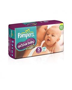 PAMPERS ACTIVE BABY SMALL 46DIPER