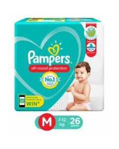 PAMPERS ALL-ROUND PROTECTION MEDIUM 26PANTS