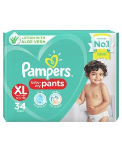 PAMPERS ALL-ROUND PROTECTION XL 34PANTS