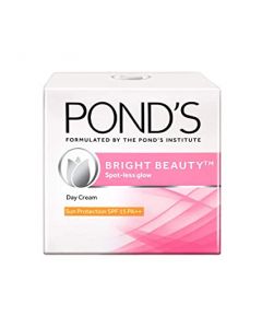 PONDS BRIGHT BEAUTY SPOT-LESS GLOW DAY CREAM SPF15PA 50GM