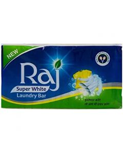 RAJ SUPER WHITE POWDER 500GM