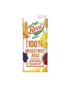 REAL JUICE ACTIVE 100%MIXED FRUIT 1LTR