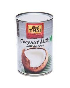 REAL THAI COCONUT MILK LITE 400ML