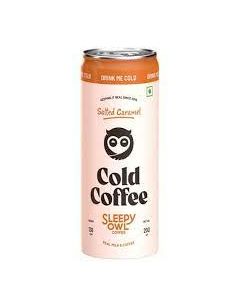 SLEEPY OWL COLD COFFEE SALTED CARAMEL CAN 200ML