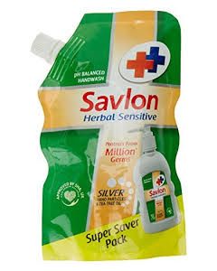 SAVLON HANDWASH HERBAL SENSITIVE 750ML