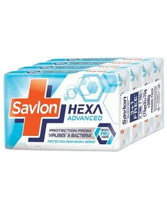 SAVLON SOAP HEXA ADVANCED 4X75GM
