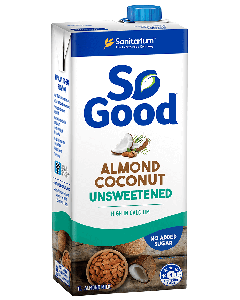 SO GOOD ALMOND & COCONUT BEVERAGE UNSWEETENED 1LTR