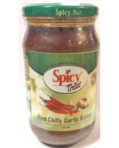 SPICY TREAT RED CHILLY GARLIC RELISH 400GM