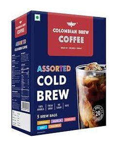 COLOMBIAN BREW COFFEE ASSORTED COLD BREW 5X30GM