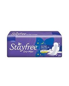 STAYFREE DRY MAX ALL NIGHT ULTRA DRY XL 14PADS
