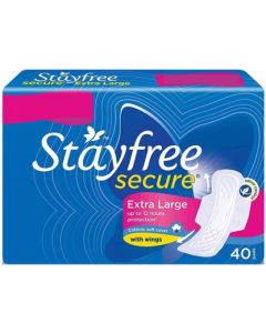 STAYFREE SECURE COTTONY EXTRA LARGE 40PADS