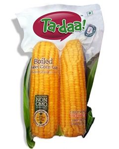 TADAA BOILED SWEET CORN COB COMBO 2X100GM