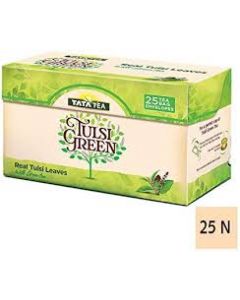 TATA TEA TULSI GREEN REAL TULSI LEAVES WITH GREEN TEA 25BAGS