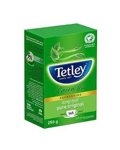 TETLEY GREEN TEA LONG LEAF 250GM
