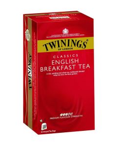 TWINING CLASSICS ENGLISH BREAKFAST TEA 100BAGS