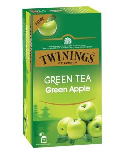 TWINING GREEN TEA GREEN APPLE 25BAGS