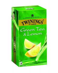 TWINING GREEN TEA & LEMON 100BAGS