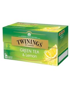 TWINING GREEN TEA & LEMON 25BAGS