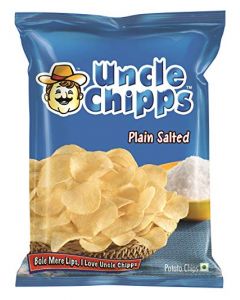 UNCLE CHIPS PLAIN SALTED 66GM
