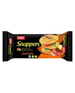 UNIBIC SNAPPERS POTATO CRACKERS INDI SPICE 75GM