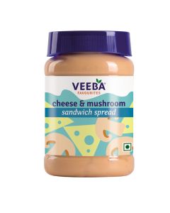 VEEBA CHEESE & MUSHROOM SANDWICH SPREAD 280GM