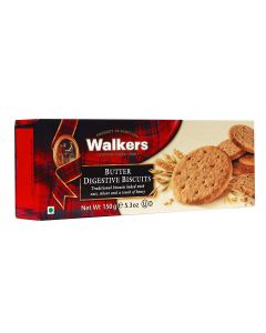 WALKERS BUTTER DIGESTIVE BISCUITS 150GM