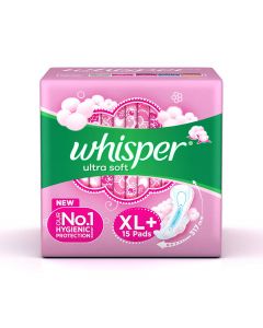 WHISPER ULTRA SOFT AIR FRESH XL 15PADS