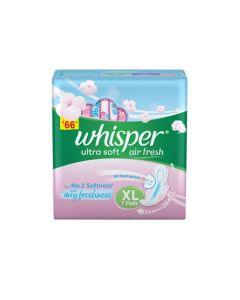 WHISPER ULTRA SOFT AIR FRESH XL 7PADS